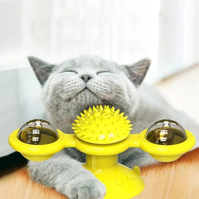 Interactive Windmill Cat Toys